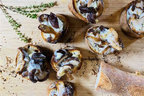 Mushroom Canapes – The Steady Cook