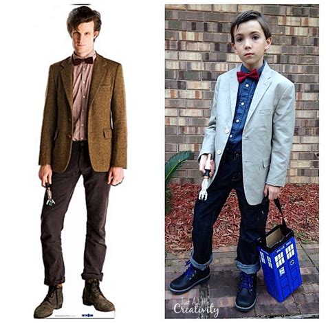 DIY Eleventh Doctor Dr Who Costume and Tardis Candy Box