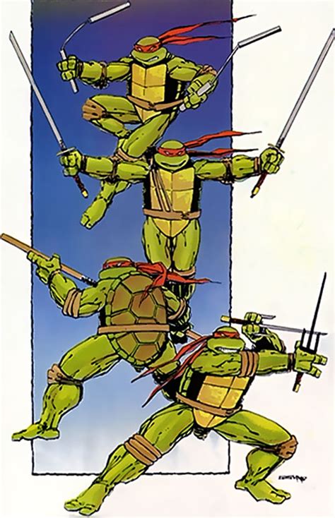 Teenage Mutant Ninja Turtles - Mirage Comics classic profile - Writeups.org