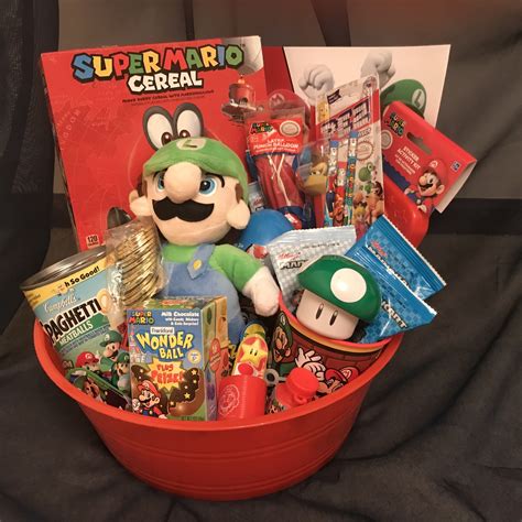 Super Mario Gift Basket - Gift Baskets & Supplies