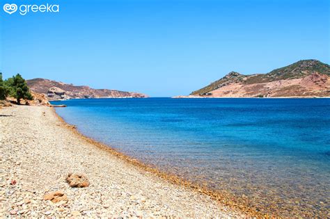 Patmos Diakofti beach: Photos, Map | Greeka