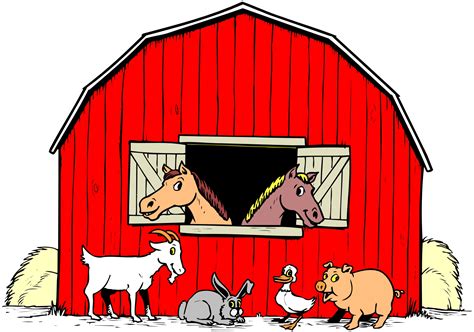 Pictures Of Cartoon Farm Animals - Cliparts.co