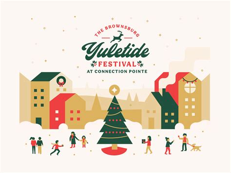 Yuletide Christmas Illustration by Morgan Carter on Dribbble