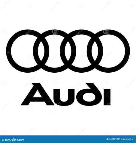 Audi Logo Icon Editorial Photo | CartoonDealer.com #142175221