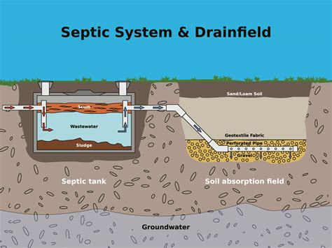 Septic Tank And Drain Field Diagram