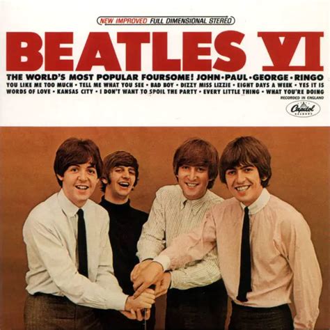 Beatles VI album artwork – USA | The Beatles Bible