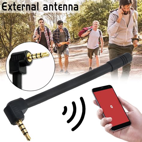 Outdoor 3.5mm External Antenna Signal Enhanced Booster Mobile Phone ...