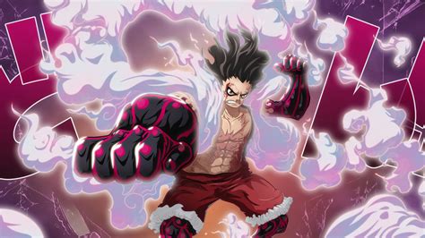 One Piece Monkey D. Luffy Gear Fourth Snakeman #4K #wallpaper #hdwallpaper #desktop | Anime ...