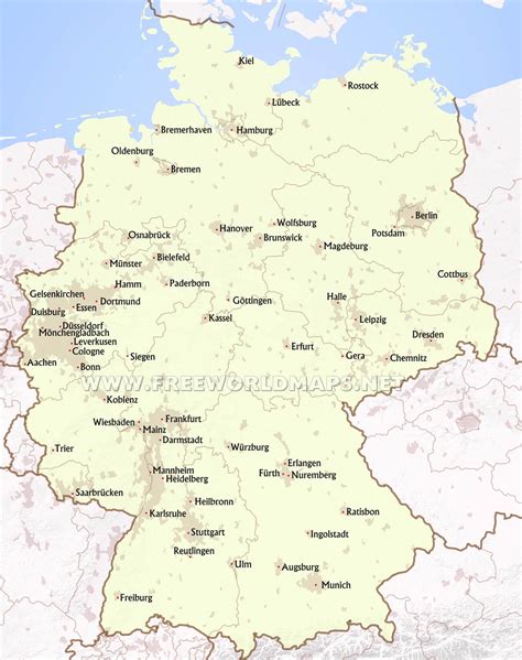 Germany Political Map