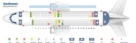 Southwest Airlines Seating Chart 737 700 | Brokeasshome.com