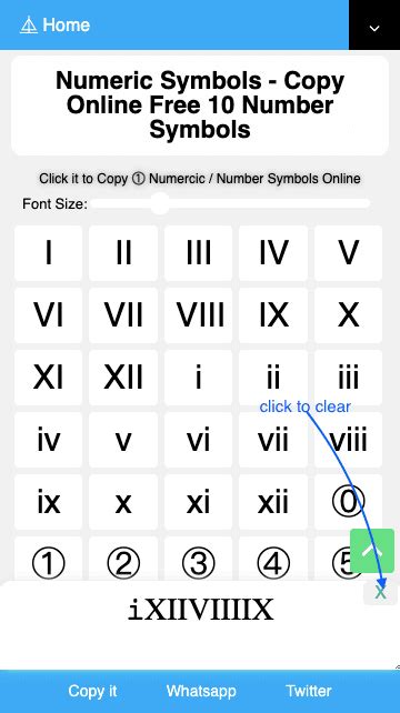 Numeric Symbols - Copy Online Free 10 Number Symbols