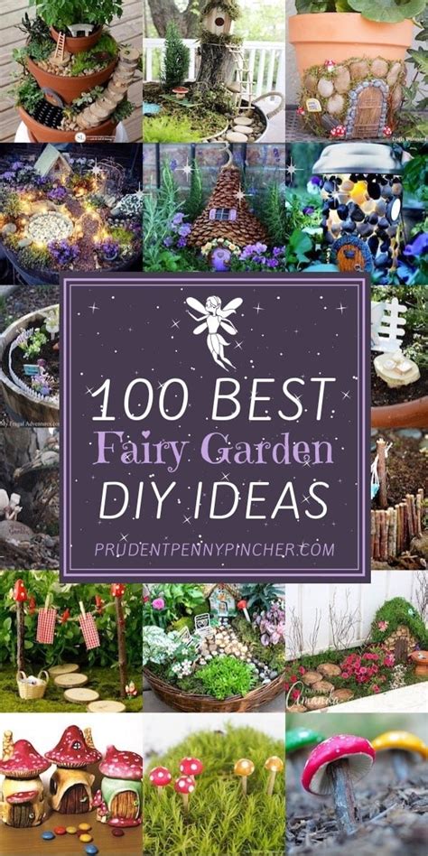 100 Best DIY Fairy Garden Ideas - Prudent Penny Pincher