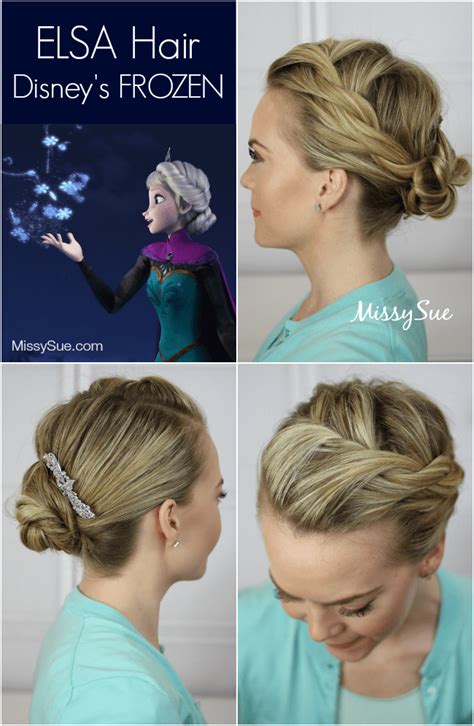 Elsa Frozen Hair Tutorial