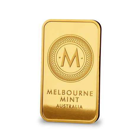 10g Melbourne Mint Gold Minted Bar - Melbourne Mint