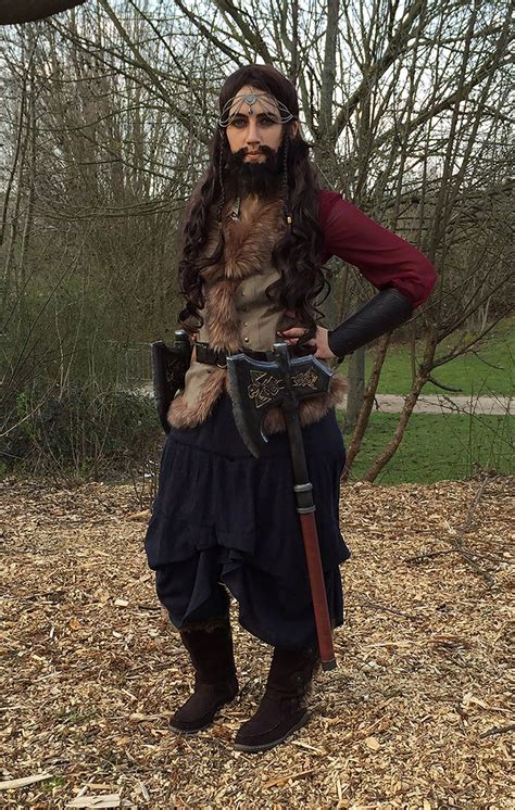 Dwarf Cosplay Dwarf, The Hobbit, Goth, Cosplay, Style, Fashion, Gothic, Swag, Moda