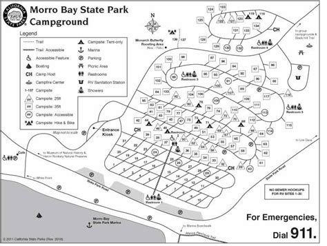 Morro-Bay-Campground-Map - The Camp Site - Your Camping Resource