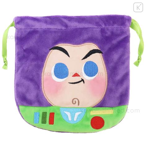 Japan Disney Drawsting Bag Pouch - Toy Story / Buzz Lightyear | Kawaii Limited