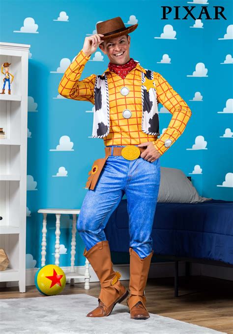 Adult Disney Deluxe Toy Story Woody Costume | Disney Costumes