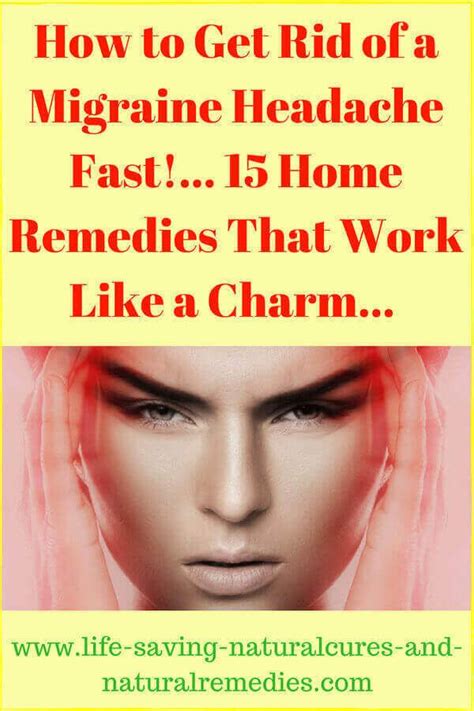 How to Get Rid of a Migraine Fast!... Best Natural Remedies & Home ...