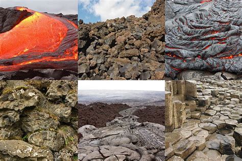 Types of Lava Flows