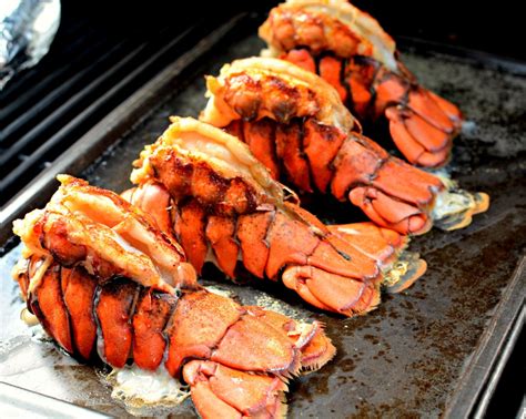 Grilled Lobster Tails - The Cookin Chicks