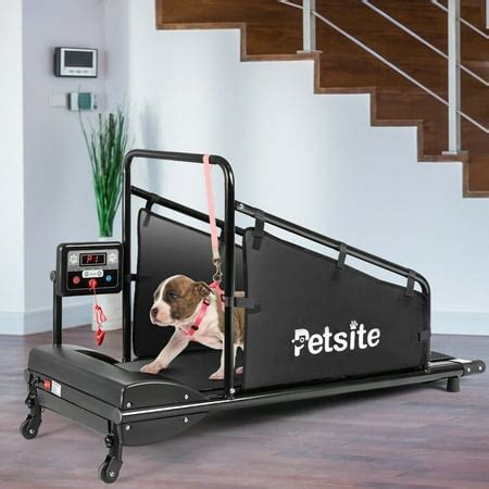 Petsite Pet Treadmill Indoor Exercise For Dogs Pet Exercise Equipment w/ Remote Control ...