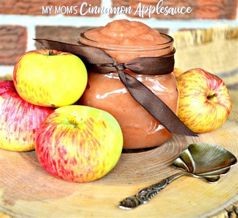 My Mom's Cinnamon Applesauce - This Is How I Cook