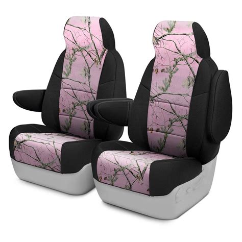 Coverking® CSC2RT07CH9630 - Realtree™ 1st Row Camo AP Pink Custom Seat ...