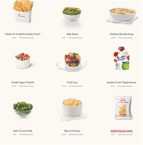 Chick Fil A Menu and Deals