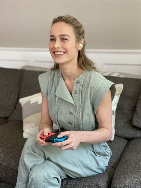 BRIE LARSON – Nintendo Switch 2021 Promos – HawtCelebs