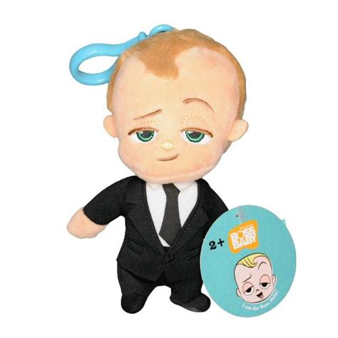 Dreamworks Boss Baby Plush Figure with Keychain Backpack Clip 2017 | #4624804330