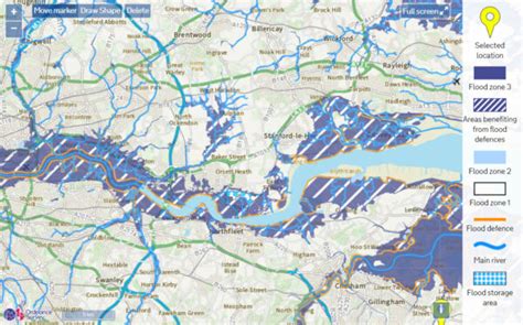 And we found similar on maps from Climate Central [7]