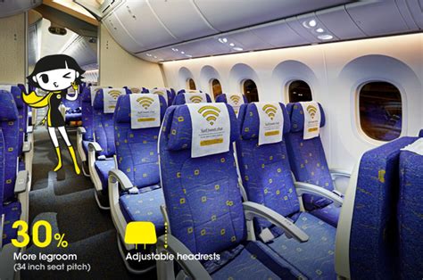 Scoot airlines seats review