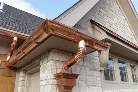 Copper Gutters - Roofgenius.com