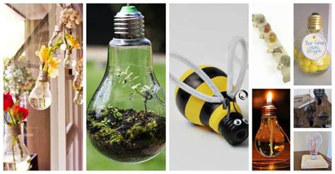 20+ Fantastic DIY Ways To Recycle Old Light Bulbs