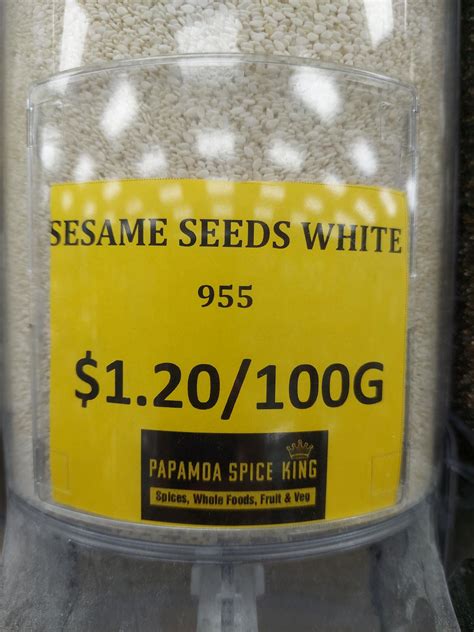 Papamoa Spice King brand Sesame Seed | NZ Government