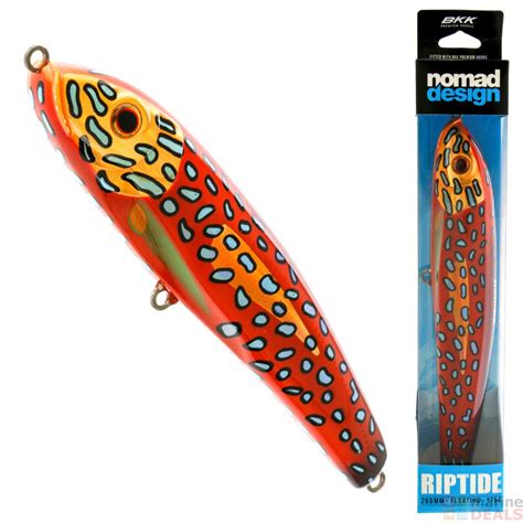 Buy Nomad Design Riptide Floating Stickbait Lure 265mm Coral Trout ...