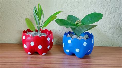 Plastic bottle craft idea - YouTube