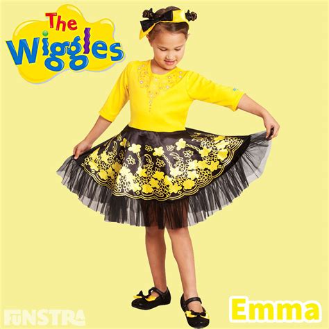 EMMA WIGGLE COSTUME Ballerina | The Wiggles Costume Dress Up Yellow ...