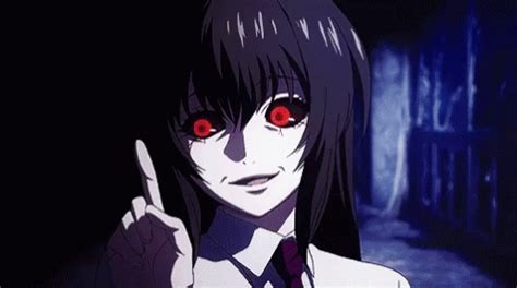 Anime Creepy Eyes GIF - Anime Creepy Eyes Horror - Discover & Share GIFs