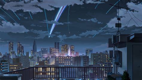 𝘼𝙣𝙞𝙢𝙚𝙨 𝘼𝙚𝙨𝙩𝙝𝙚𝙩𝙞𝙘𝙨 on Twitter | Anime city, Anime scenery, Kimi no na wa