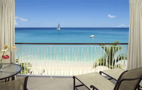 Photo Wallpaper Hotel, Room, Balcony, Ocean View - Hotel Balcony Ocean View (#1932730) - HD ...