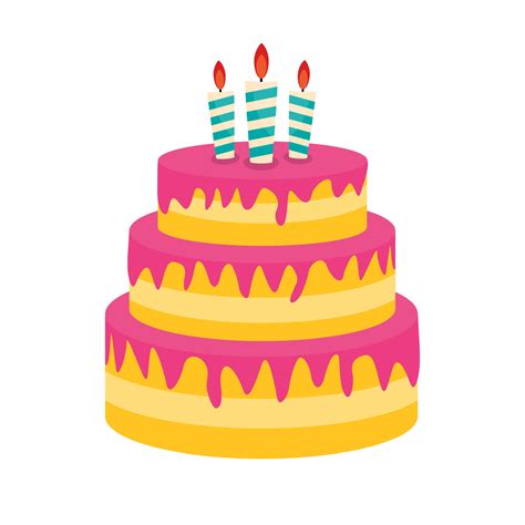 Birthday Cake Vector Art, Icons, and Graphics for Free Download