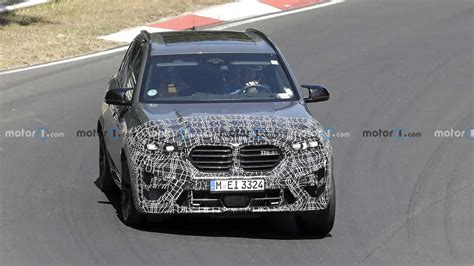 BMW X5 M Facelift Spied Showing New Grille Design