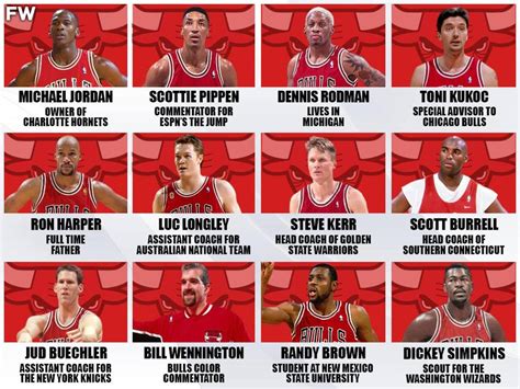 1998 NBA Champions Chicago Bulls: Where Are They Now? - Fadeaway World