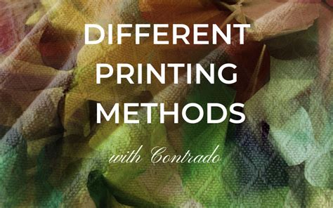 Fabric Printing Methods: 6 Types & Techniques For Your Textiles