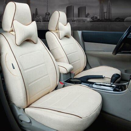 CARTAILOR Custom Fit Car Seats For Volvo V60 Seat Covers & Supports Linen Cloth Auto Seat Cover ...