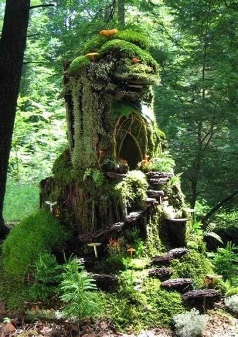 Grandma Can Make Fairy Houses From Forest Finds - Home Garden Companion