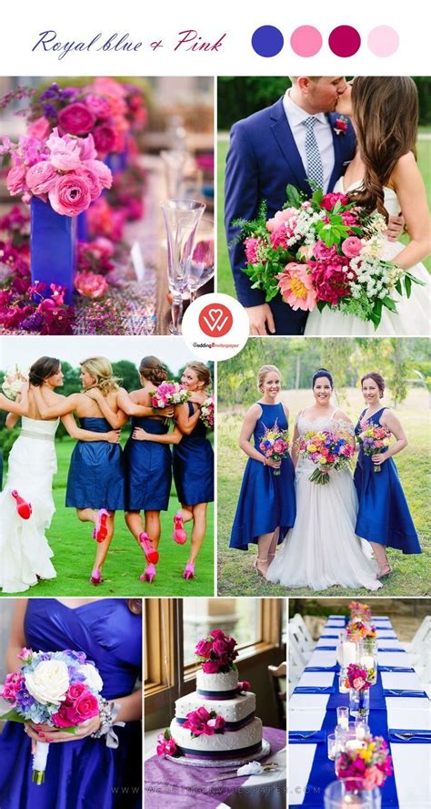 Royal Blue Color Palette | Summer wedding colors, Wedding color schemes summer, Pink color ...