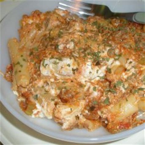 Italian Sausage Baked Ziti